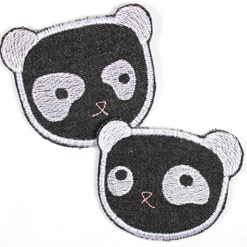 Flickli Panda schwarz Bär